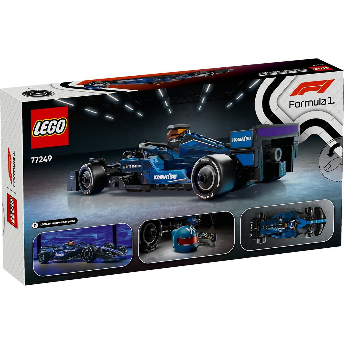LEGO® 77249 Williams Racing FW46 F1 Race Car - Speed Champions