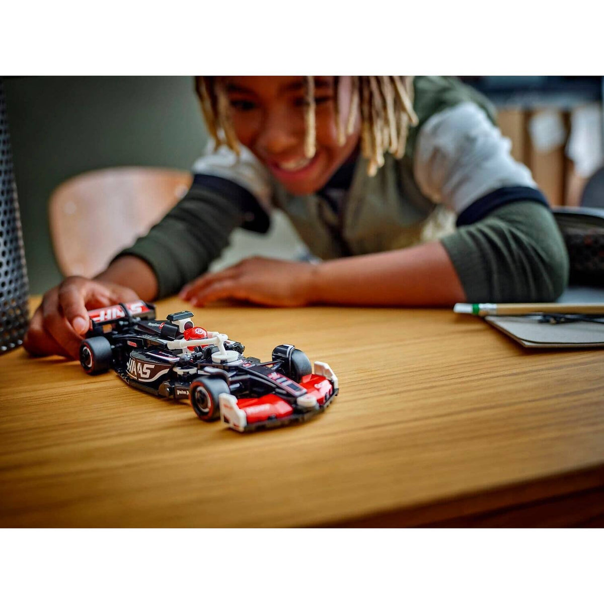 LEGO® 77250 MoneyGram Haas F1 Team VF-24 Race Car - Speed Champions