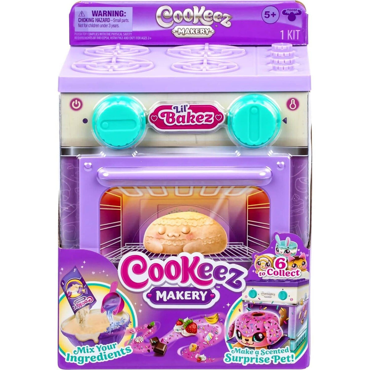 Cookeez Makery - Lil Bakez Make A Scented Surprise Pet Mystery Plush