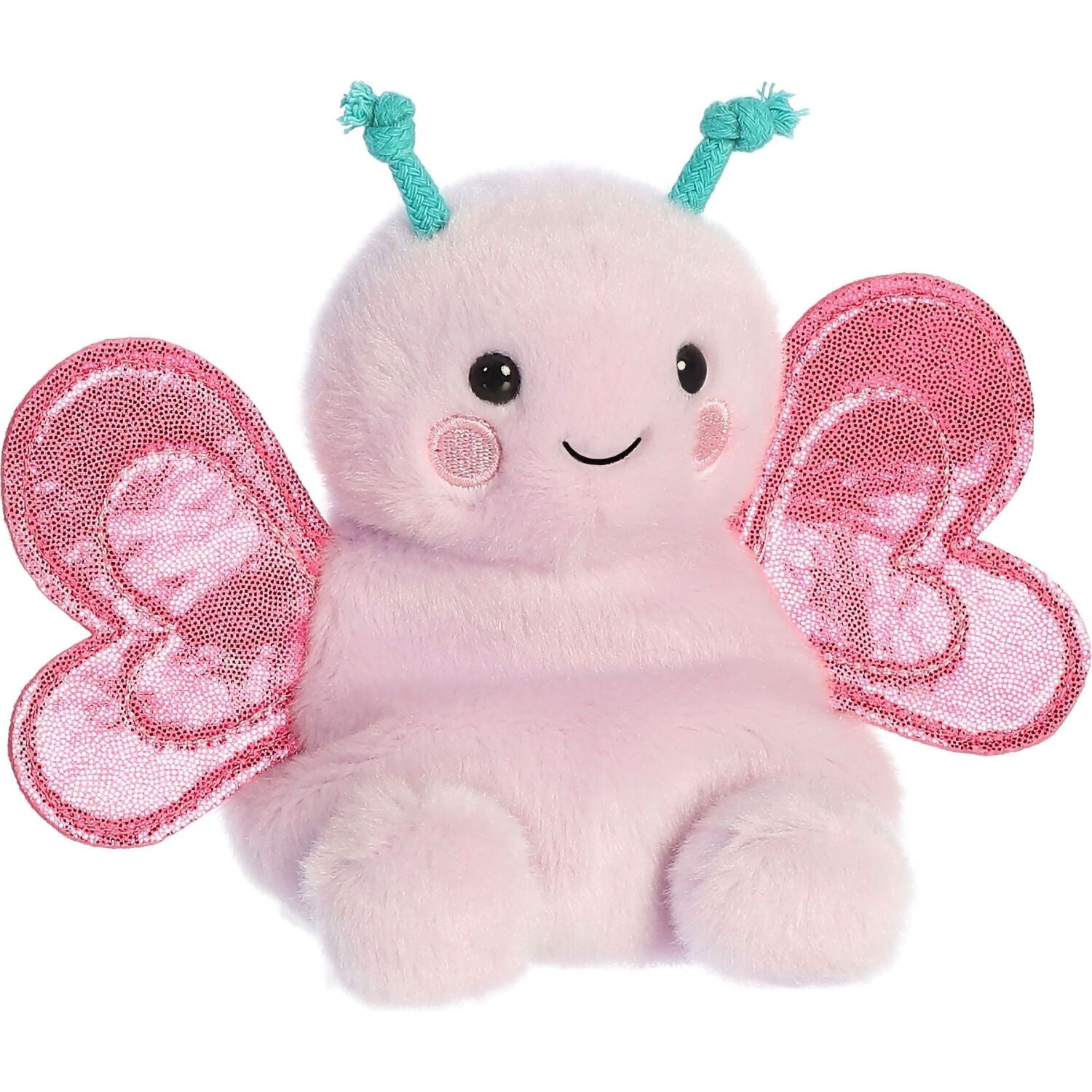 Cotton Candy - Palm Pals Pink Petunia Butterfly 13cm Plush