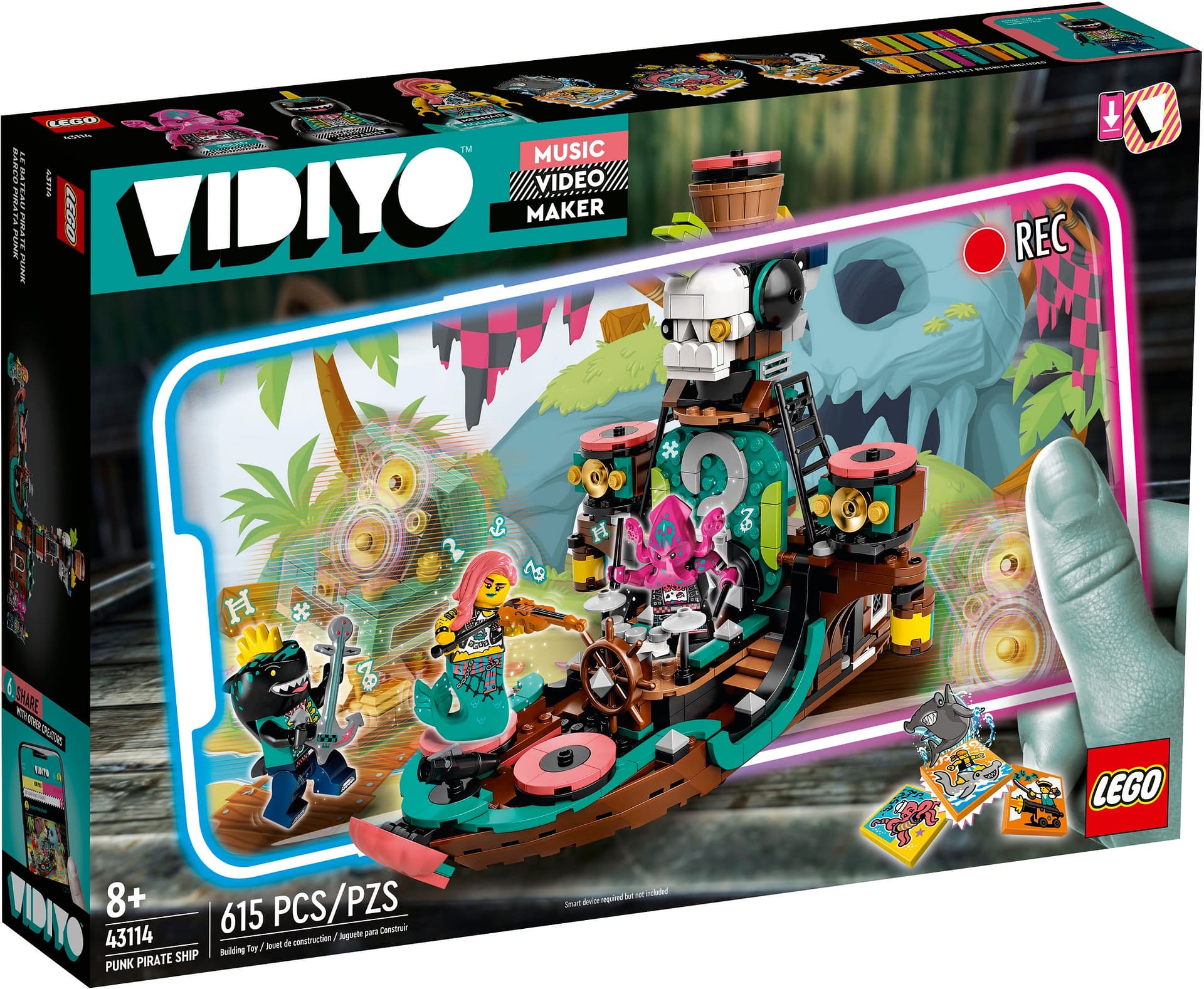 LEGO® 43114 Punk Pirate Ship - VIDIYO