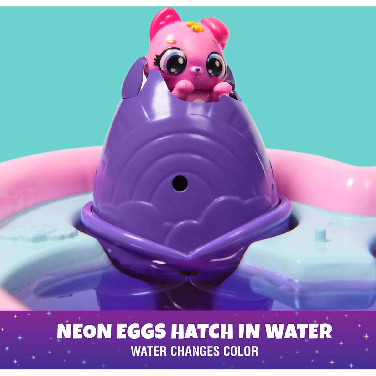 Hatchimals - Alive! - Neon Rainbow Bestie Pool Party