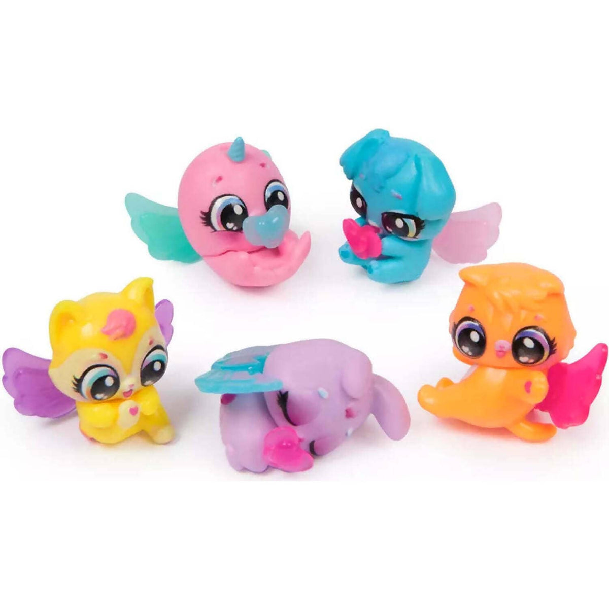 Hatchimals - Alive! - Neon Rainbow Spring Basket
