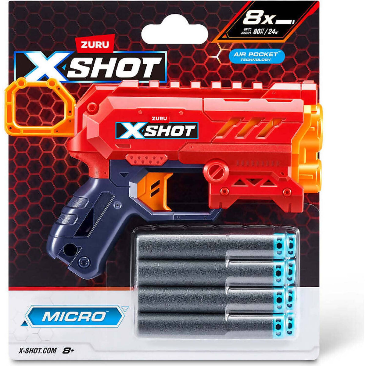 ZURU - X Shot Excel Micro 2.0 With 8 Darts