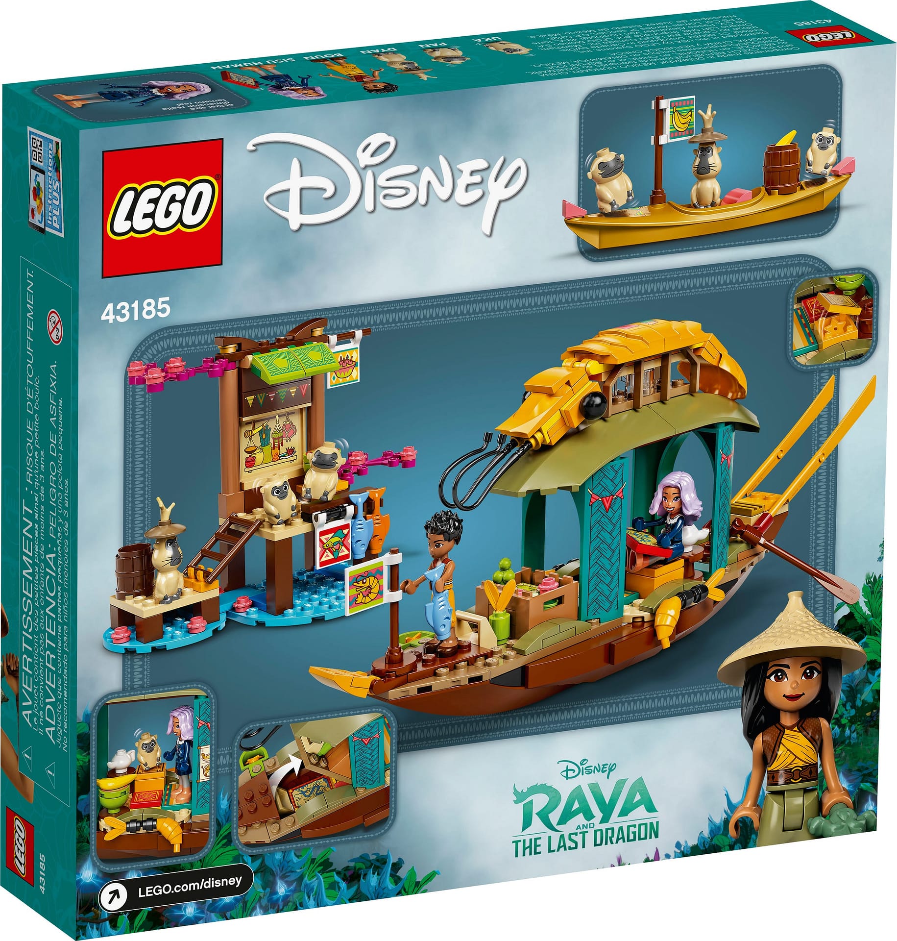 LEGO® 43185 Boun's Boat - Disney Raya And The Last Dragon