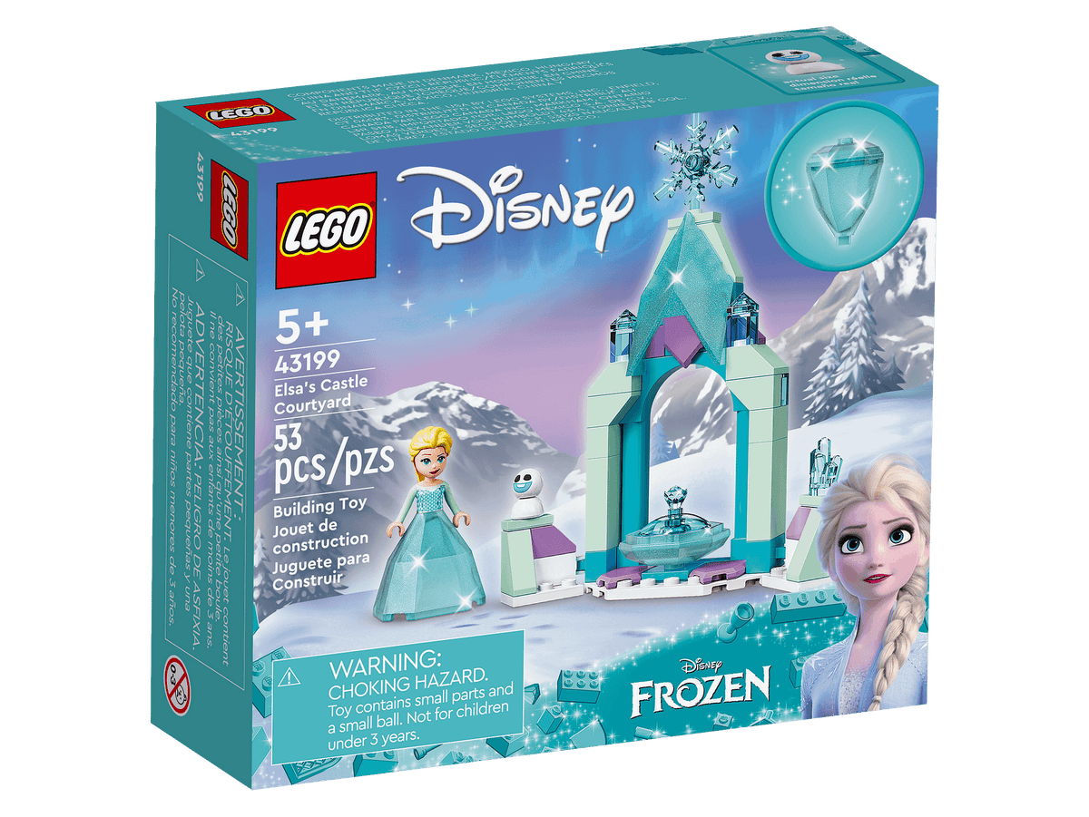 LEGO® 43199 Elsa s Castle Courtyard - Disney Princess