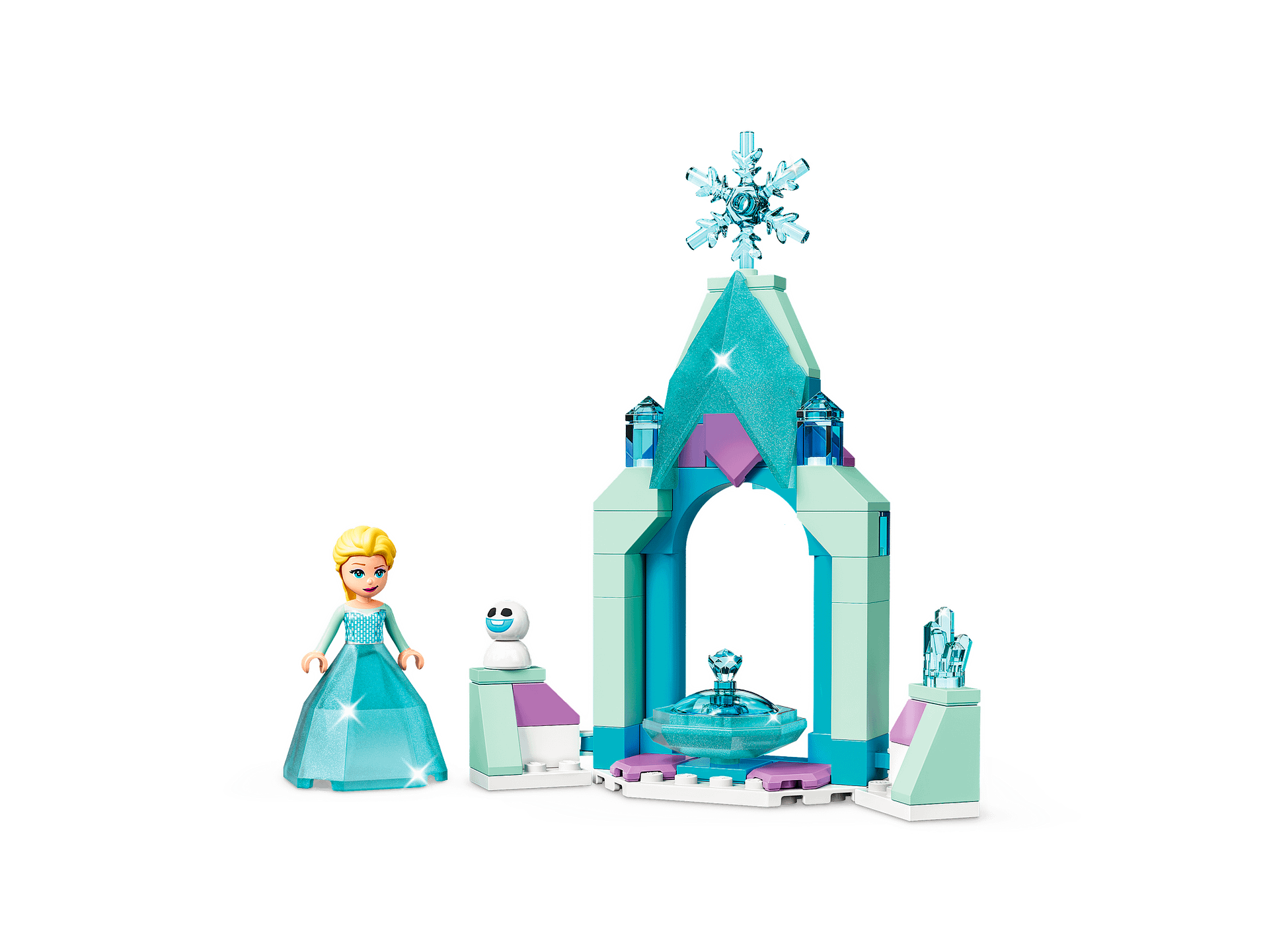 LEGO® 43199 Elsa s Castle Courtyard - Disney Princess