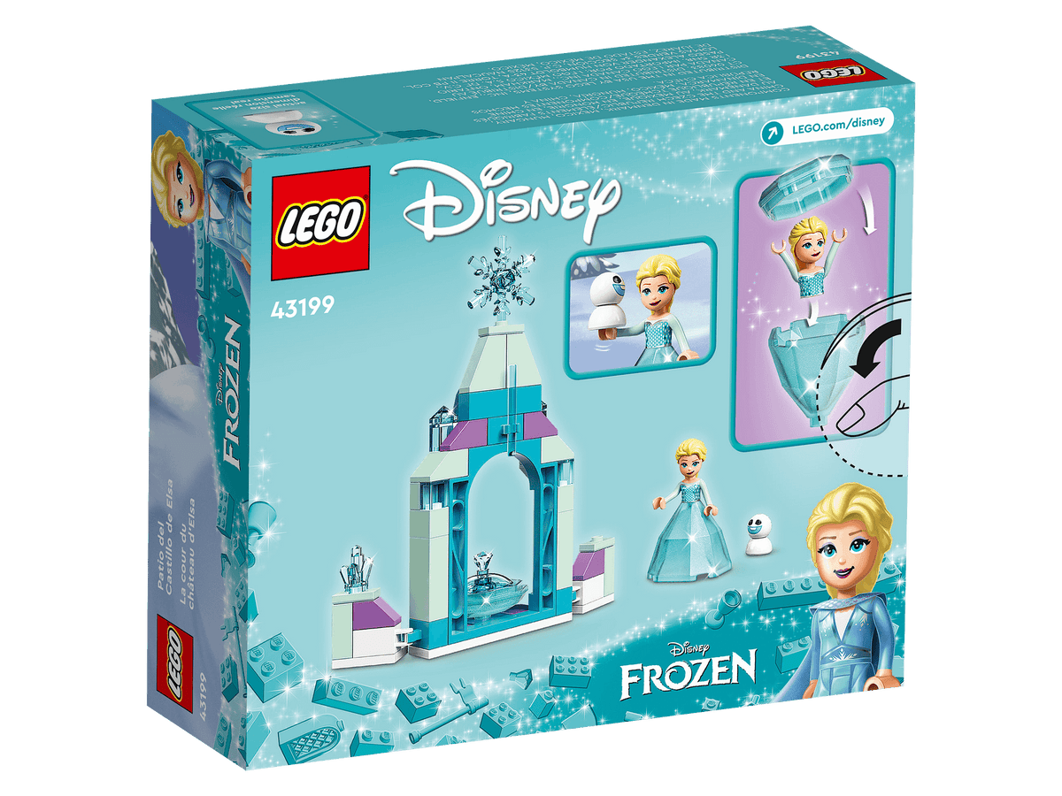 LEGO® 43199 Elsa s Castle Courtyard - Disney Princess
