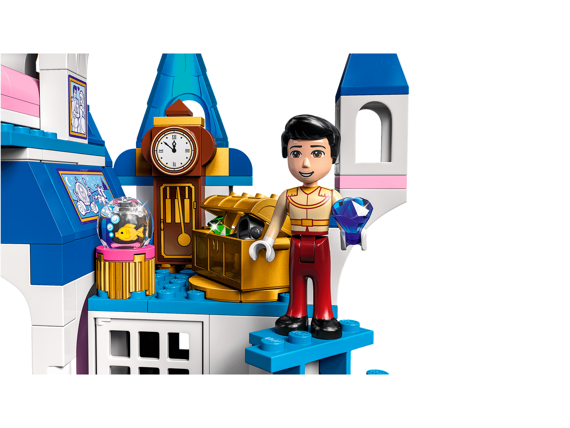 LEGO® 43206 Cinderella and Prince Charming's Castle - Disney Princess Frozen