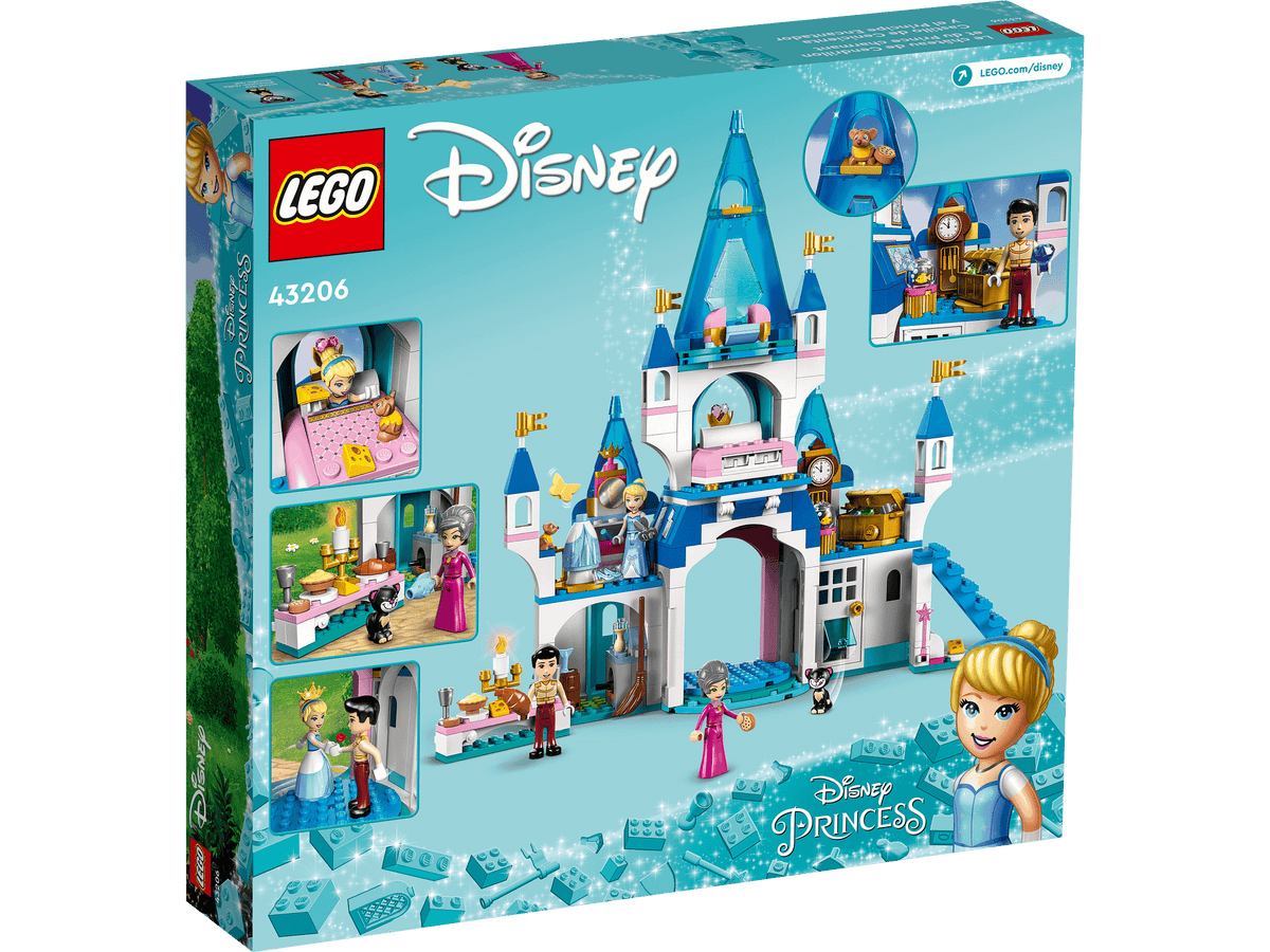 LEGO® 43206 Cinderella and Prince Charming's Castle - Disney Princess Frozen