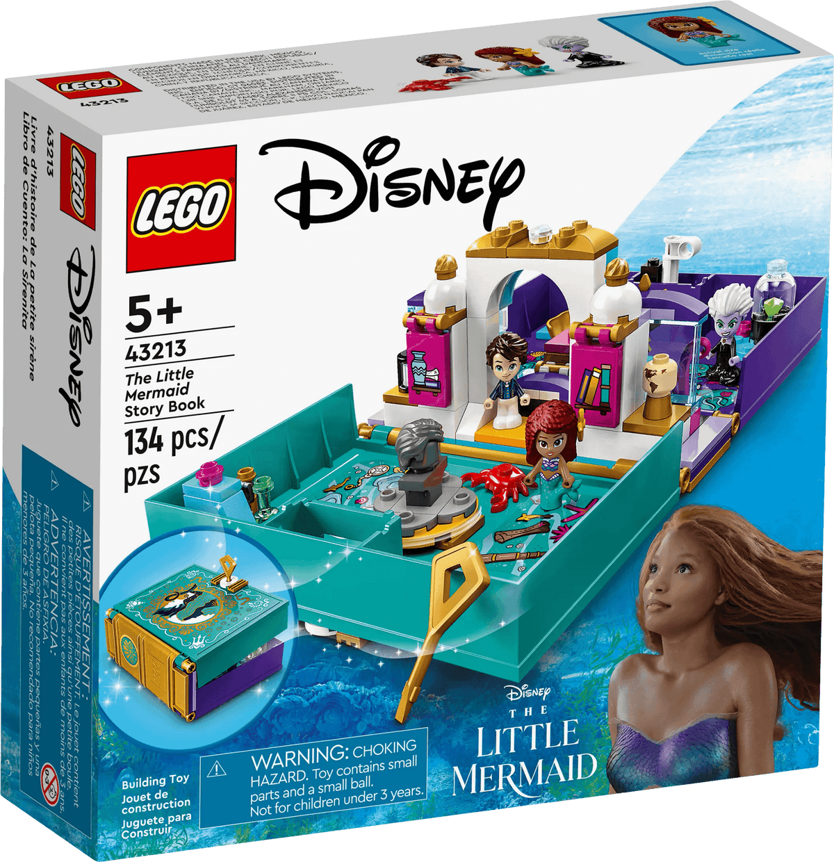 LEGO® 43213 The Little Mermaid Story Book - Disney Princess