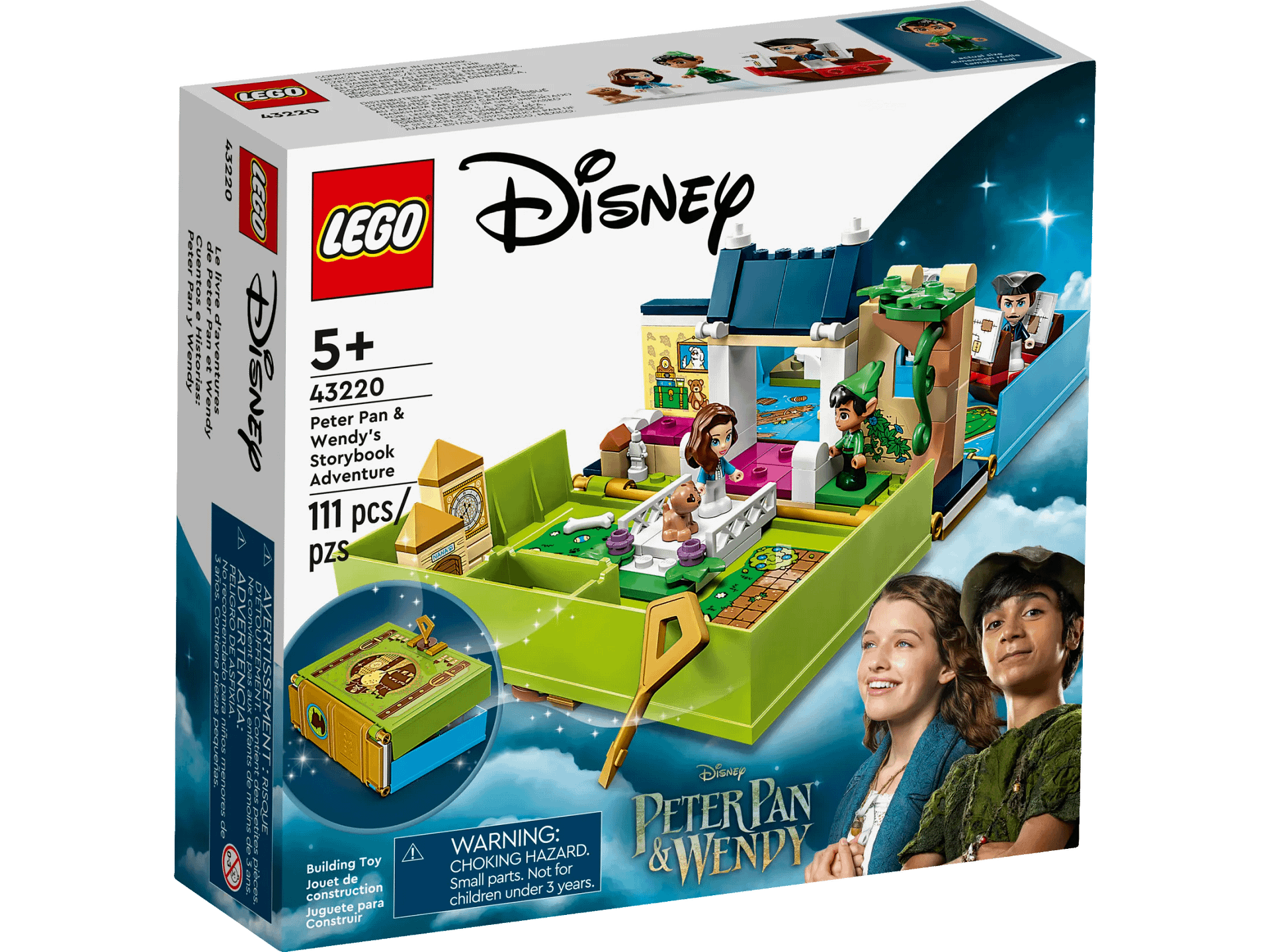 LEGO® 43220 Peter Pan & Wendy's Storybook Adventure - Disney