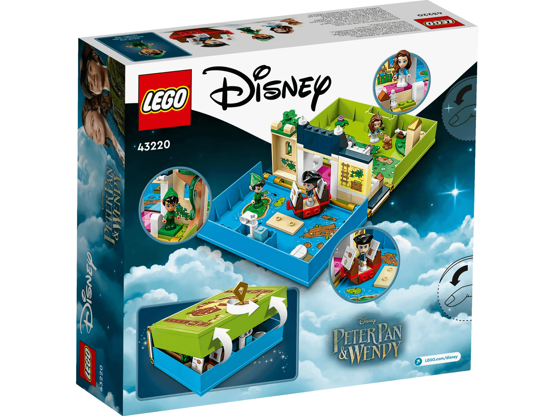LEGO® 43220 Peter Pan & Wendy's Storybook Adventure - Disney