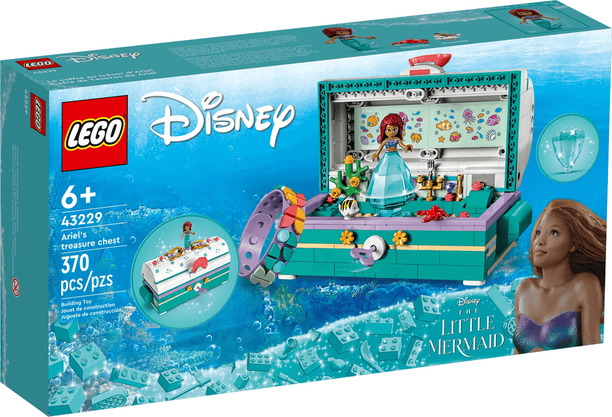 LEGO® 43229 Ariel's Treasure Chest - Disney Princess