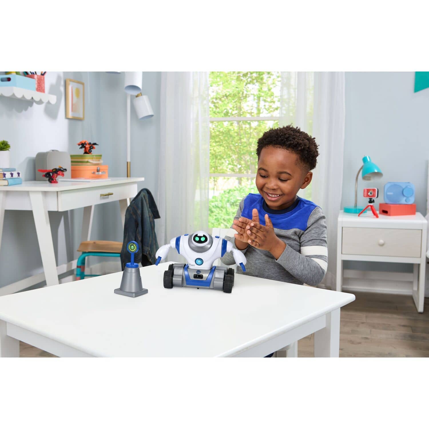 VTech - V-bot 5-in-1 Motorised Robot