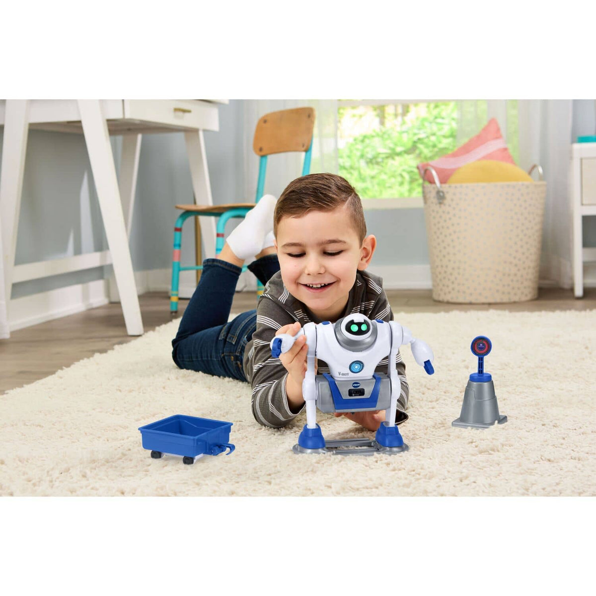 VTech - V-bot 5-in-1 Motorised Robot
