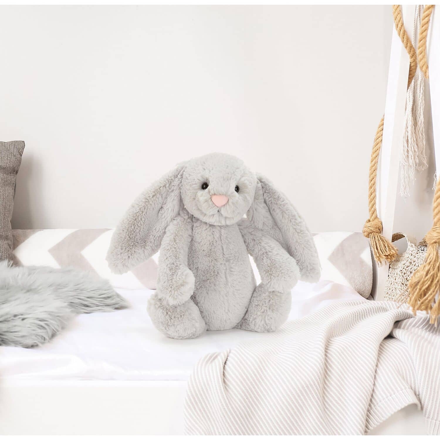 Jellycat - Bashful Silver Bunny Medium 31x15x12cm Plush