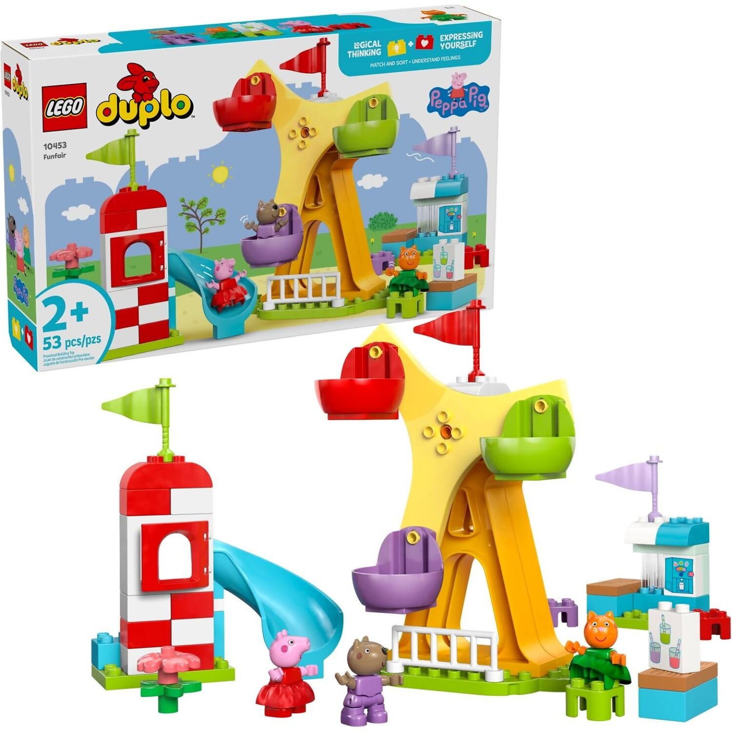 LEGO® 10453 Peppa Pig Funfair -  DUPLO®
