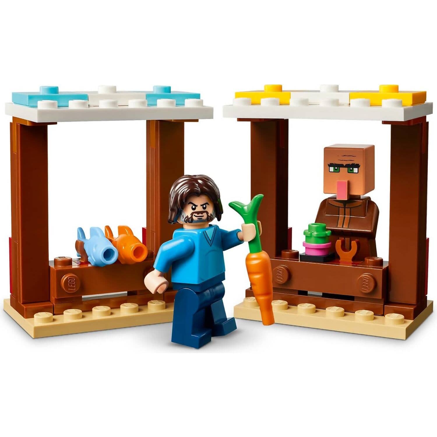 LEGO® 21273 The Ghast Balloon Village Attack - Minecraft®