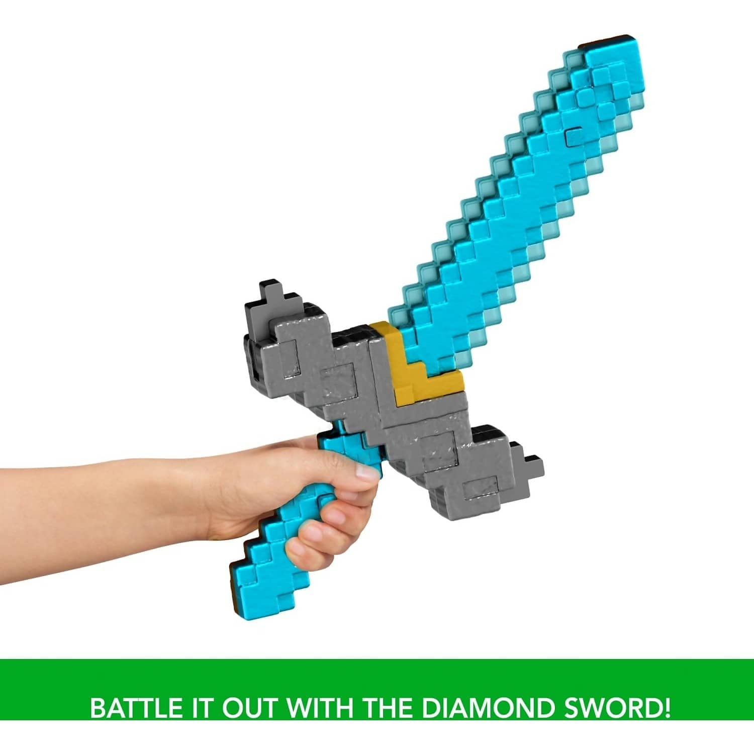 Minecraft - Movie - Click And Switch Sword And Pickaxe Role-play 2-in-1