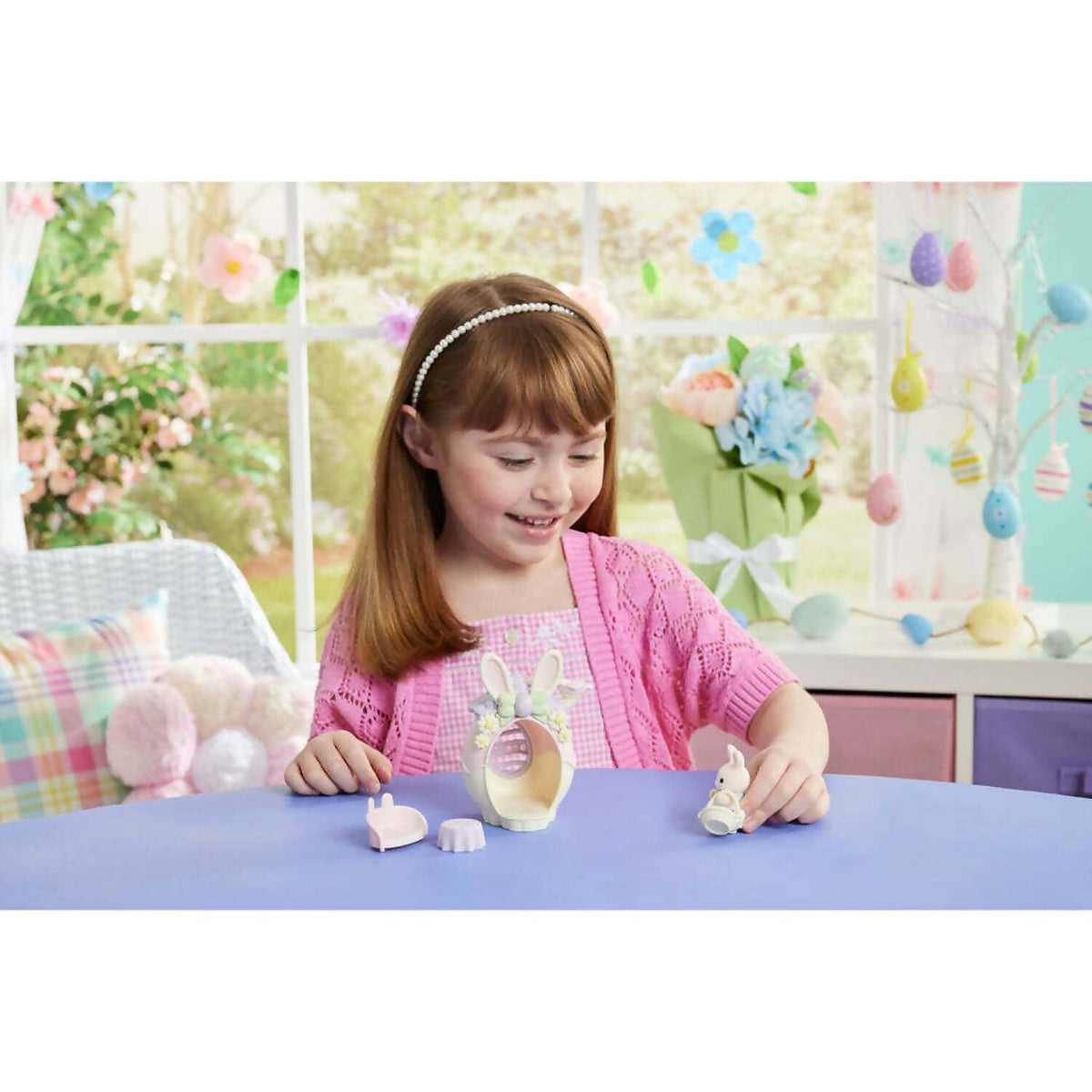 Sylvanian Families - Easter Egg Hutch Playset Animal Doll Playset