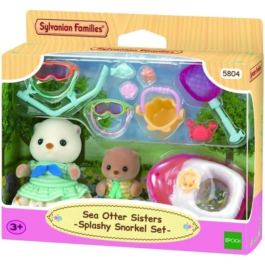 Sylvanian Families - Sea Otter Sisters Splashy Snorkel Playset
