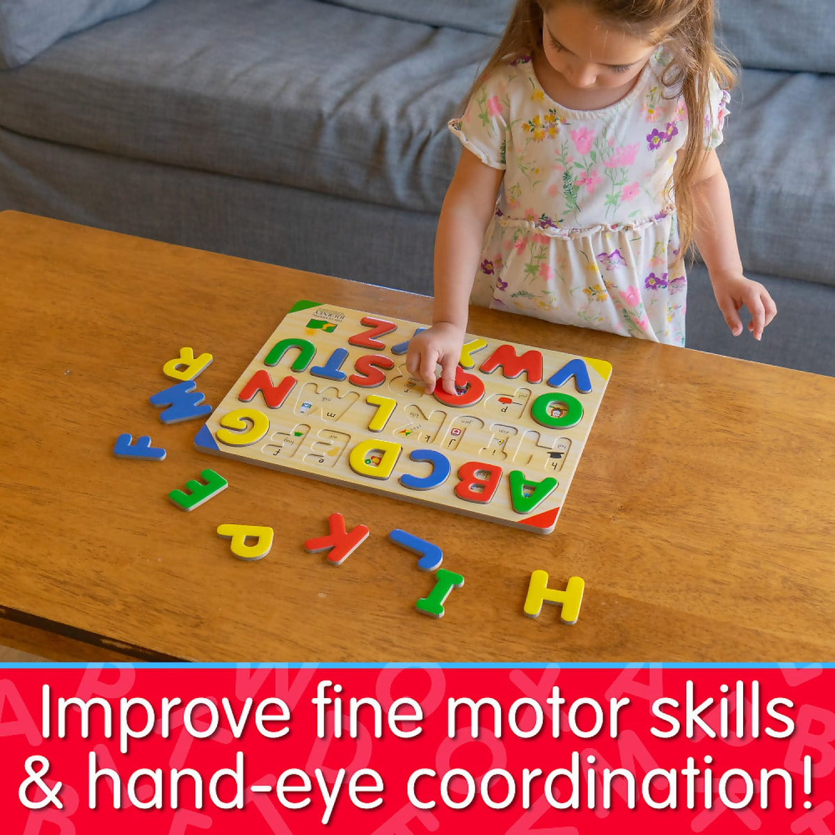 The Learning Journey - Lift & Learn ABC Puzzle