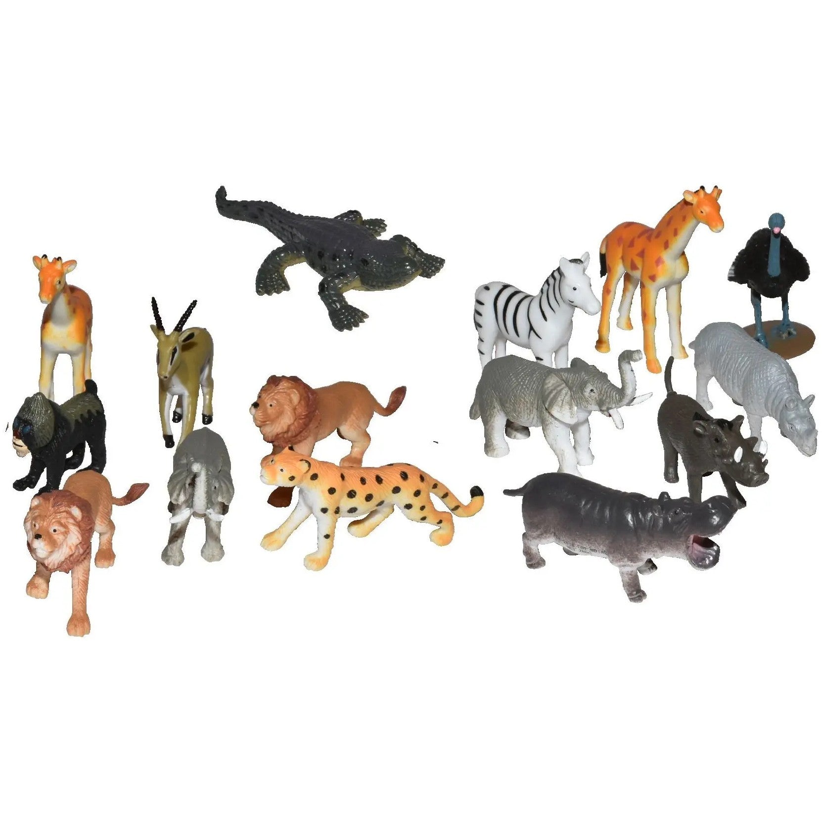 Wild Republic - Eco Zip Tube Africa Animal Figures