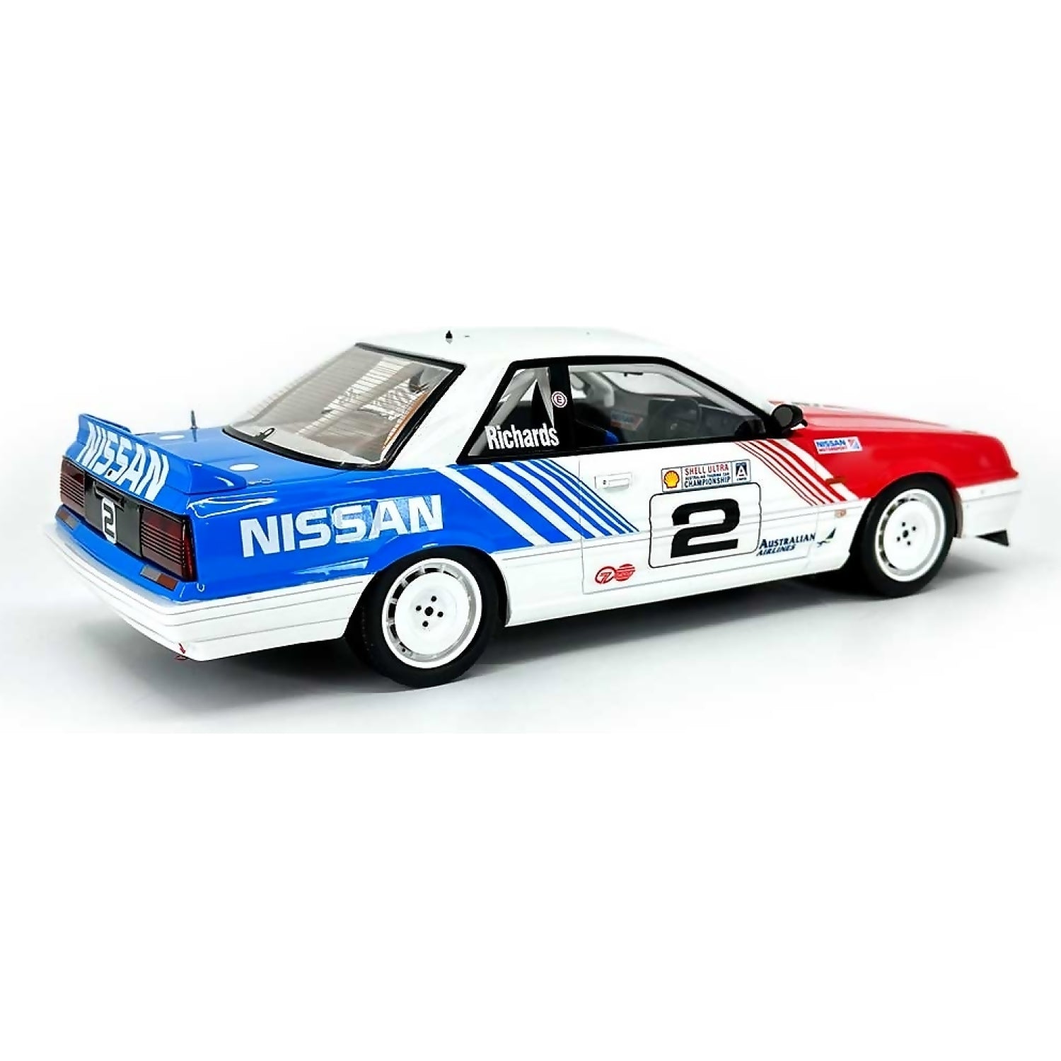 DDA COLLECTIBLES - 1:18 JIM RICHARDS #2 HR-31 NISSAN SKYLINE - LIMITED EDITION DIECAST MODEL