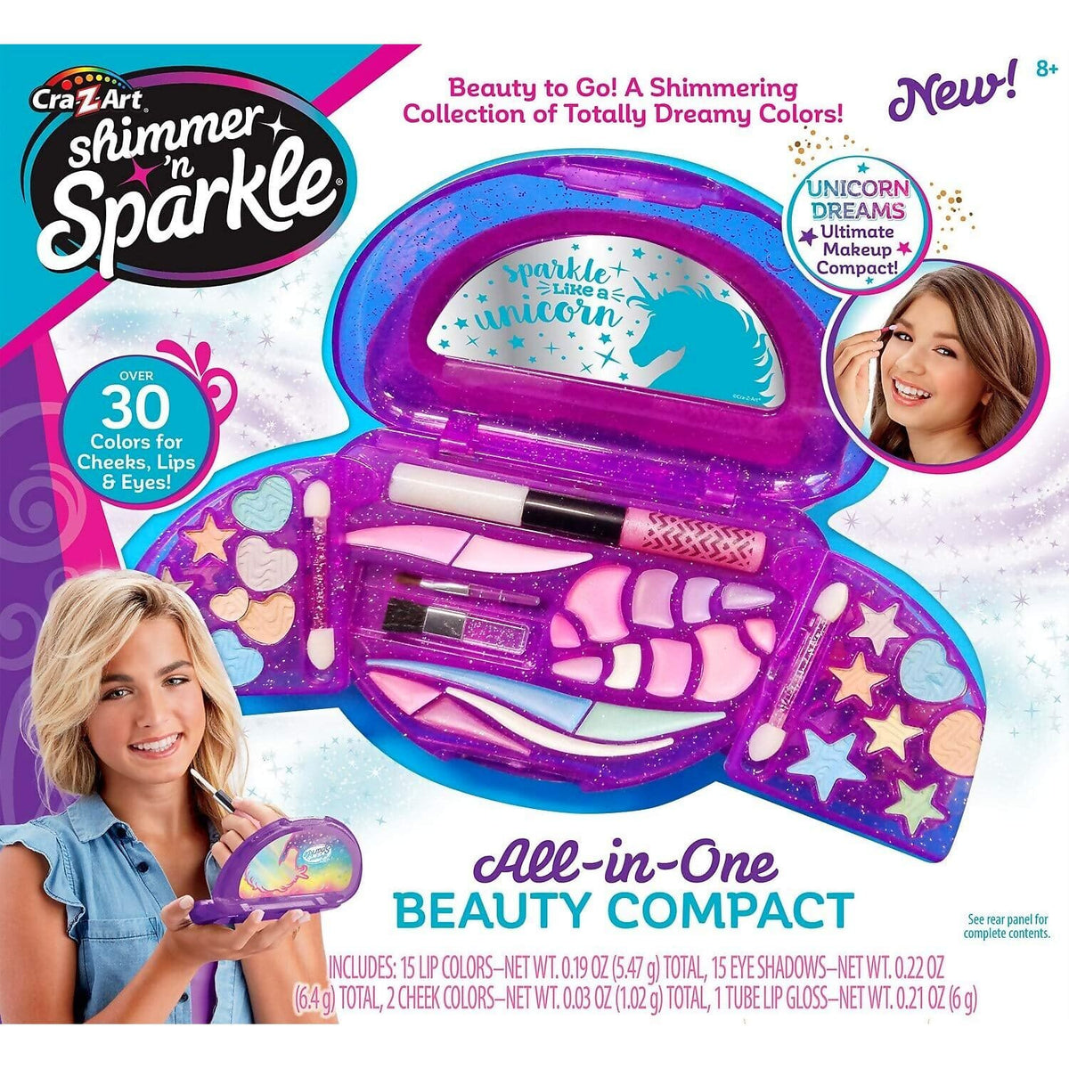 Cra-Z-Art - Shimmer N Sparkle All in One Beauty Compact
