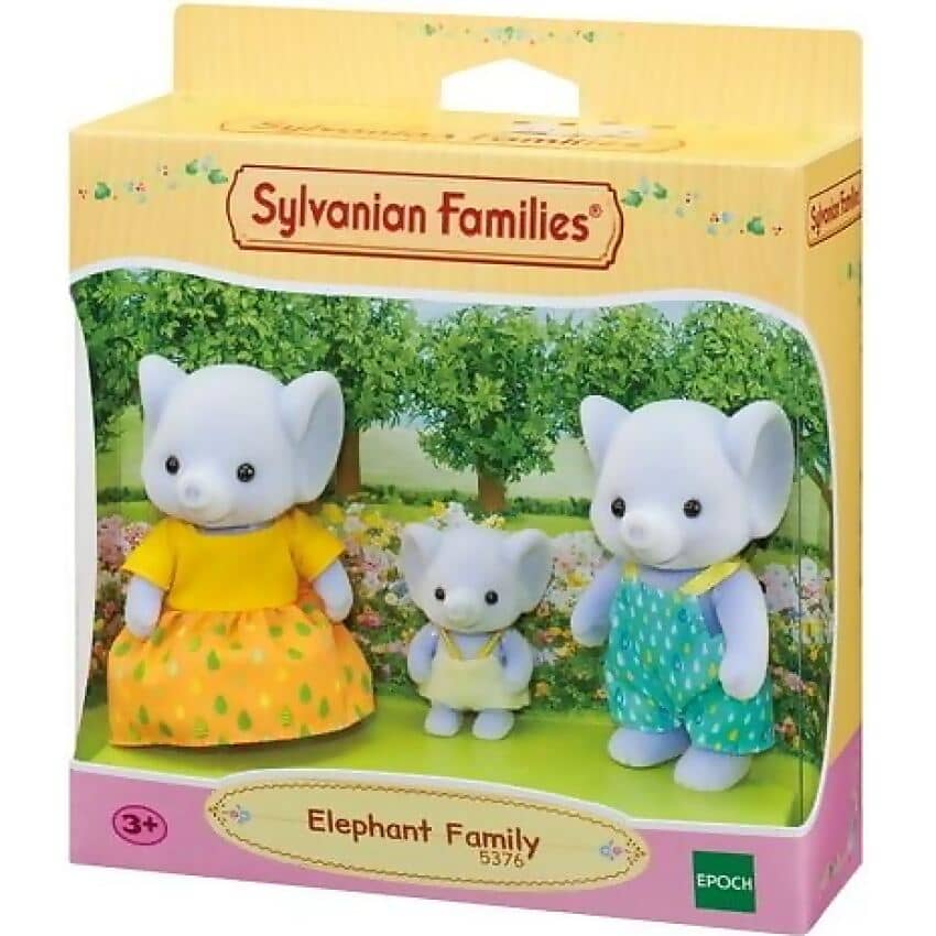 Sylvanian Families - Elephant Family CollectAble Figures Playset