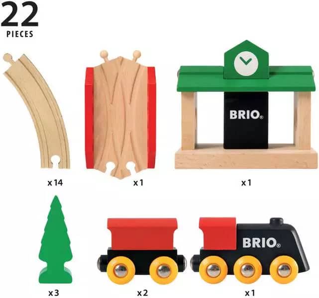 BRIO Classic - Wooden Figure 8 Set