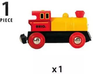 BRIO World - Two-way Battery Powered Toy Train Engine for Wooden Railway Set