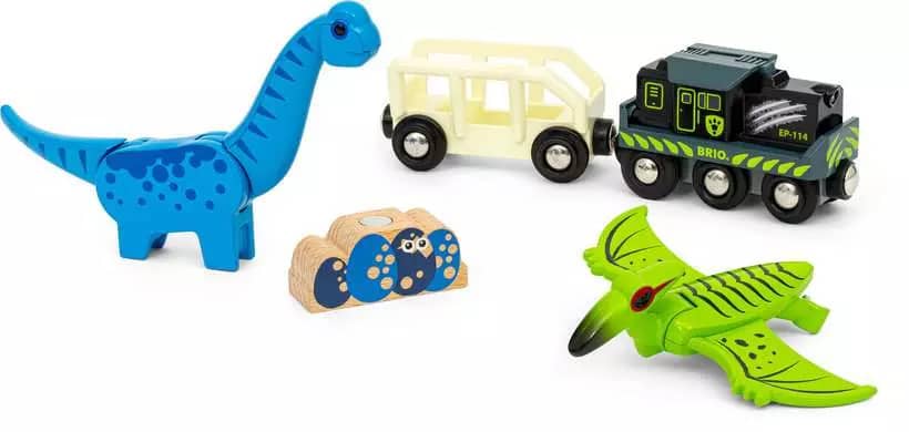 BRIO World - Dinosaur Battery Train 5pce