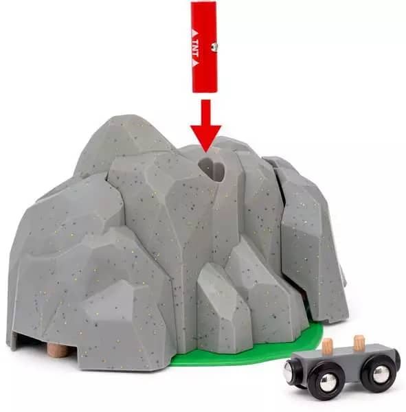 BRIO World - Exploding Tunnel 3pce