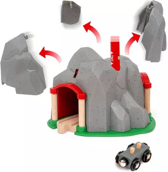 BRIO World - Exploding Tunnel 3pce