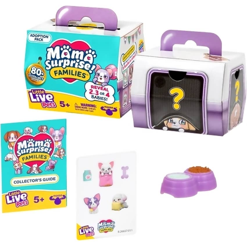 Little Live Pets - Mama Surprise! Families Adoption Pack Season 1 Mystery Plush