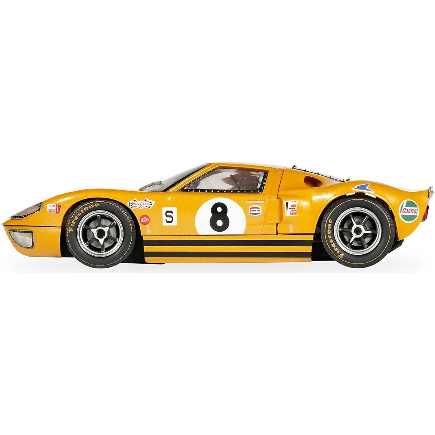 SCALEXTRIC - SCALEXTRIC FORD GT40 - BOAC 500 1968 - DRURY HOLLAND - SLOT CAR