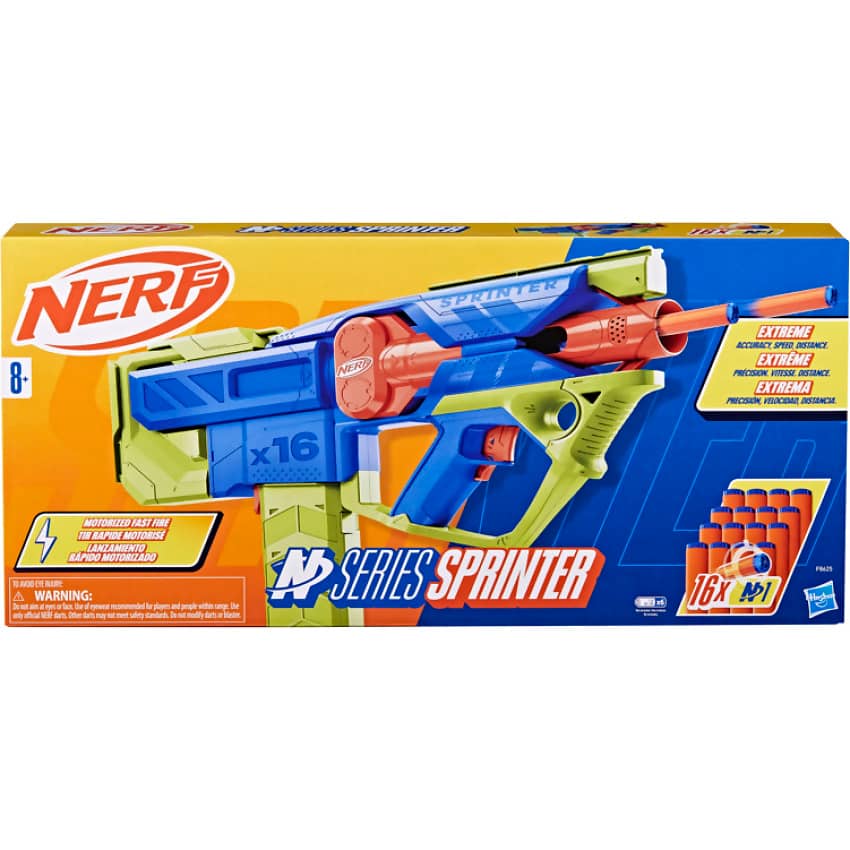 Nerf - N Series Sprinter Motorized Dart Blaster - Hasbro