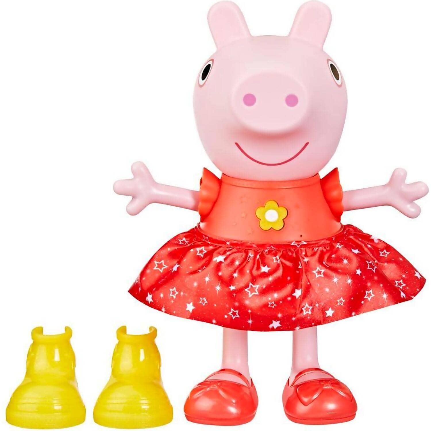 Peppa Pig - Peppa s Muddy Puddles Party Doll Musical Toy - Hasbro