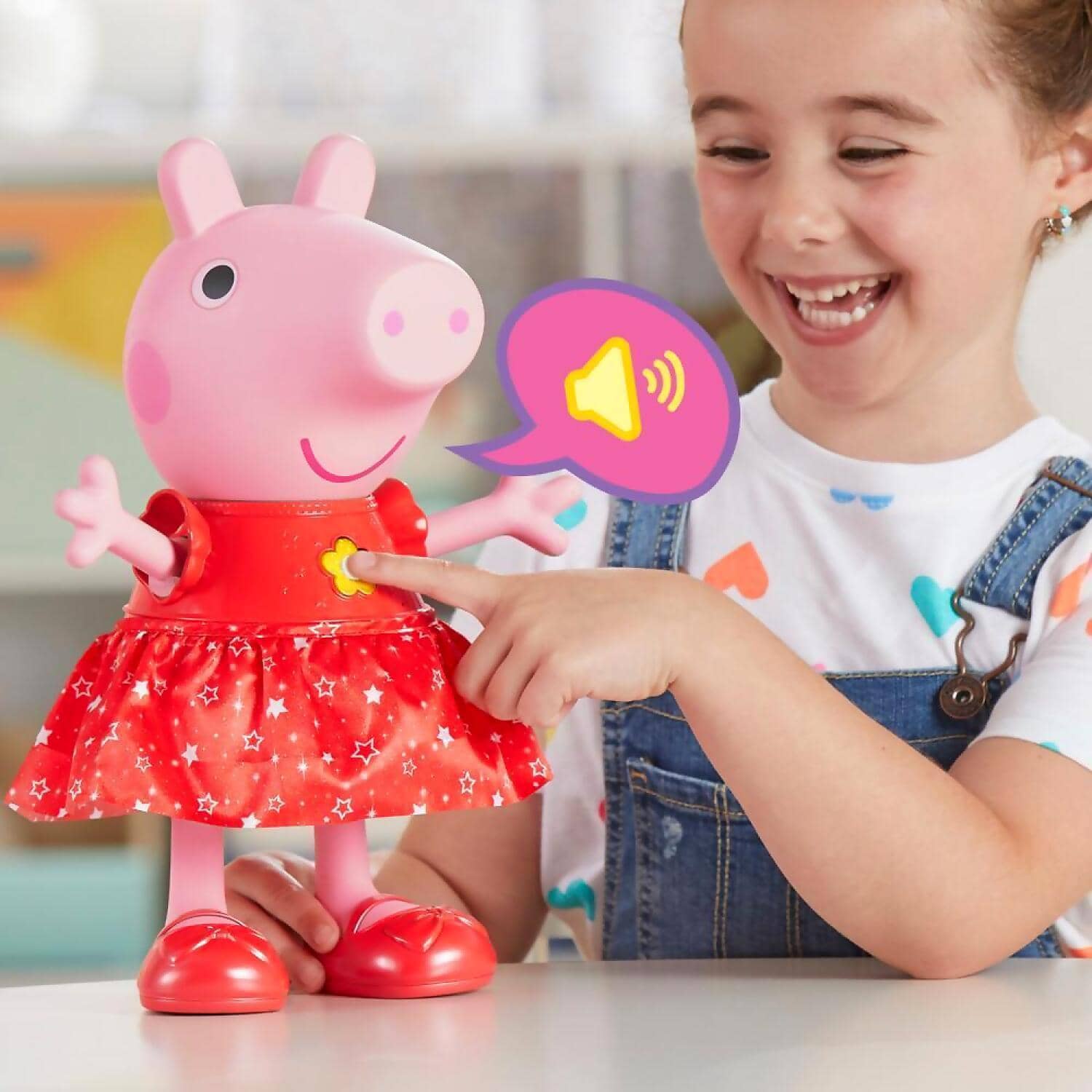 Peppa Pig - Peppa s Muddy Puddles Party Doll Musical Toy - Hasbro