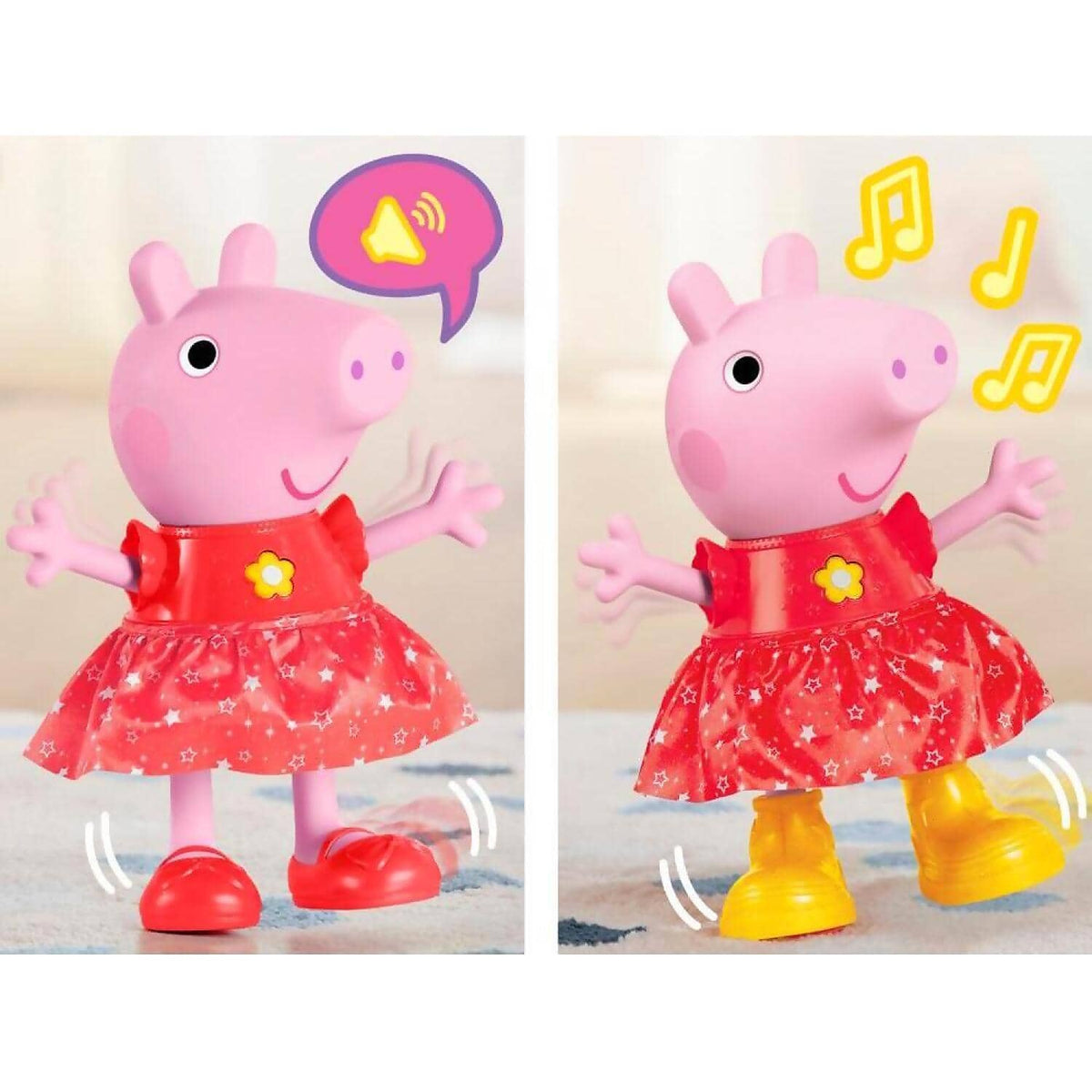 Peppa Pig - Peppa s Muddy Puddles Party Doll Musical Toy - Hasbro