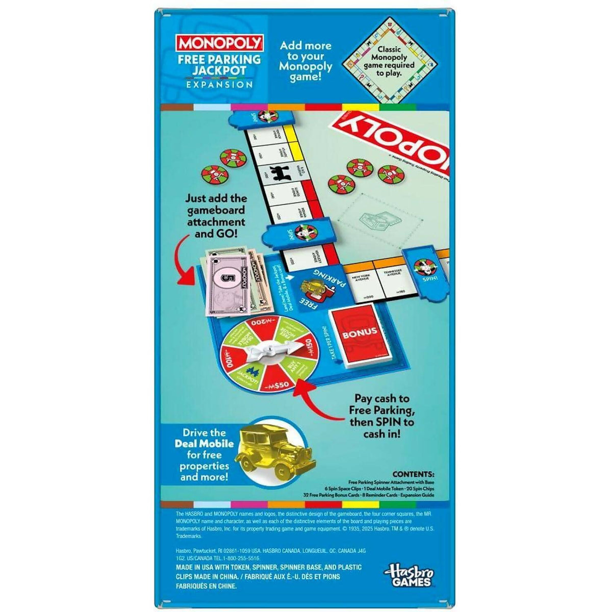 Monopoly - Expansion - Free Parking Jackpot - Hasbro