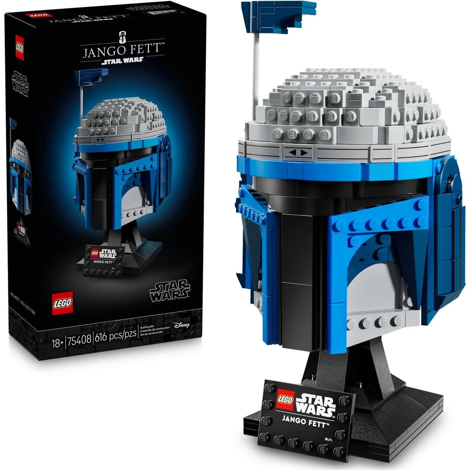 LEGO® 75408 Jango Fett Helmet - Star Wars™