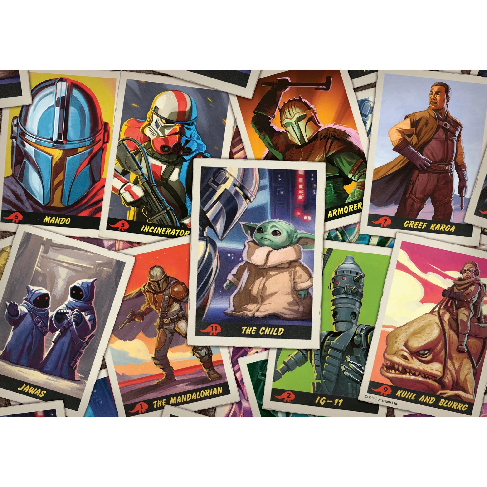 Ravensburger - Star Wars The Mandalorian Collage Jigsaw Puzzle 1000 Pieces