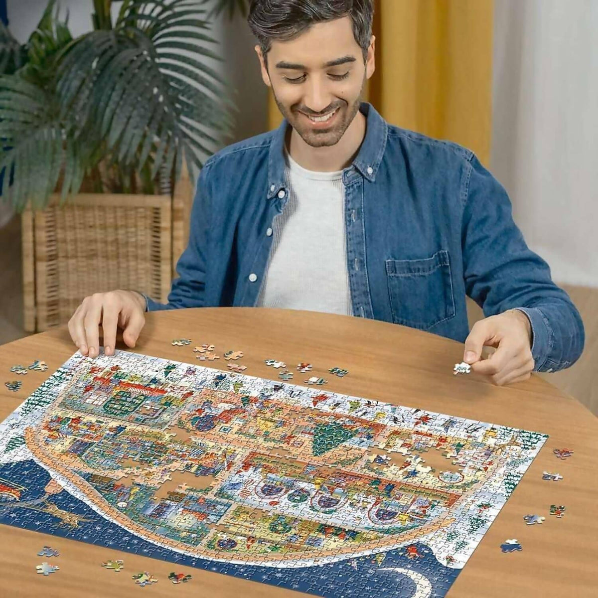 Ravensburger - Santa's Workshop Jigsaw Puzzle 1000pc