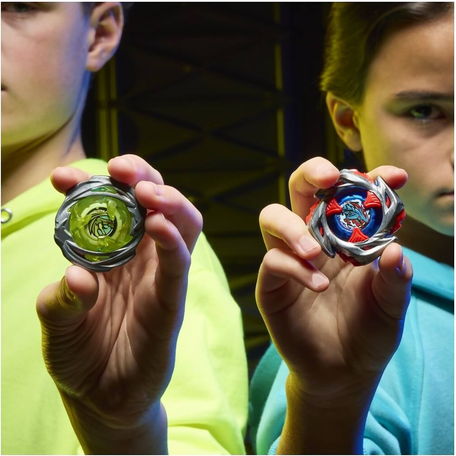 BEYBLADE X - Drop Attack Battle Set Impact Drake 9-60lr Vs. Wyvern 3-85n Includes Stadium