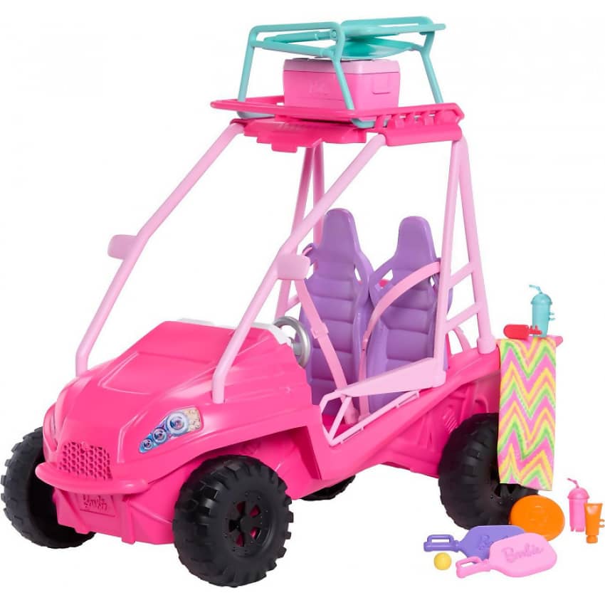 Barbie - Mysteries - Beach Detectives Ultimate Beach Buggy - Mattel