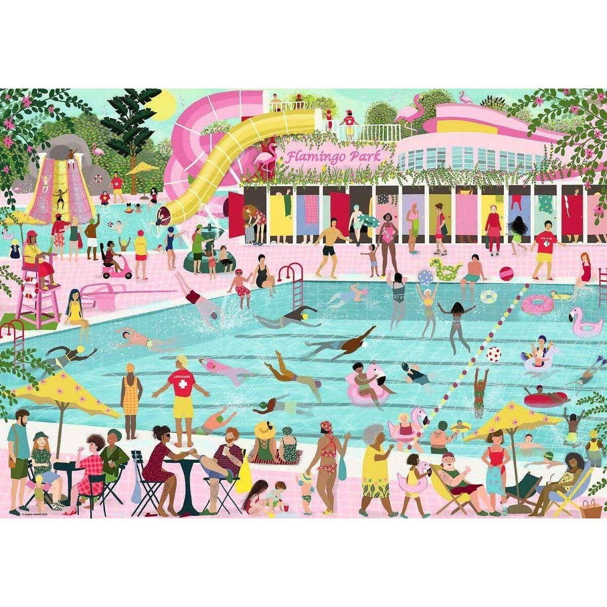 Ravensburger - Flamingo Park Jigsaw Puzzle 1000pc