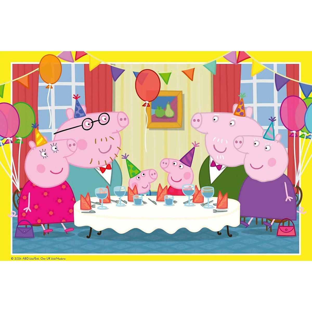 Ravensburger - Peppa Pig It's Party Time! Jigsaw Puzzle 2 X 24pc